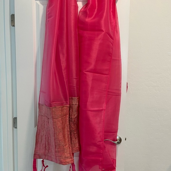 Hot Pink Curtain Panels 52”W x 84”L - Picture 1 of 6